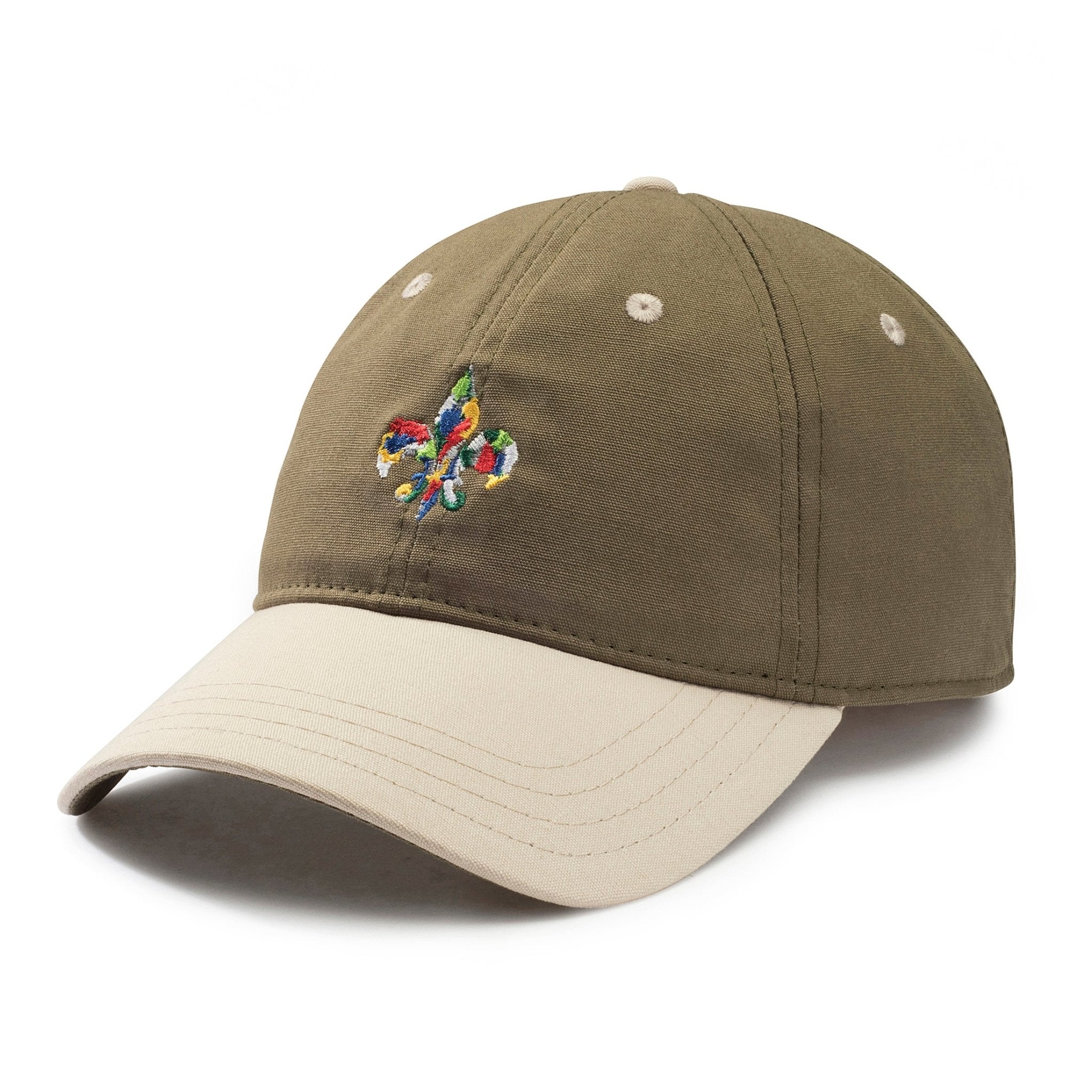 Organic Fleur-de-Lis Dad Cap - JON BLANCO