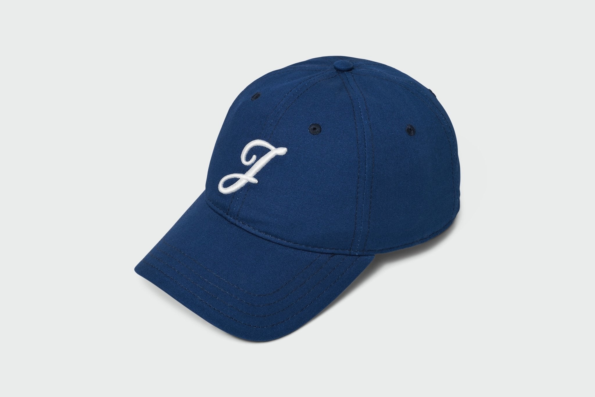 Organic Classic "J" Leather Strapback Hat - JON BLANCO
