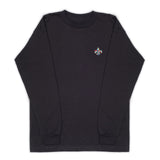 USA Made Long Sleeve Embroidered Fleur T-Shirt - JON BLANCO