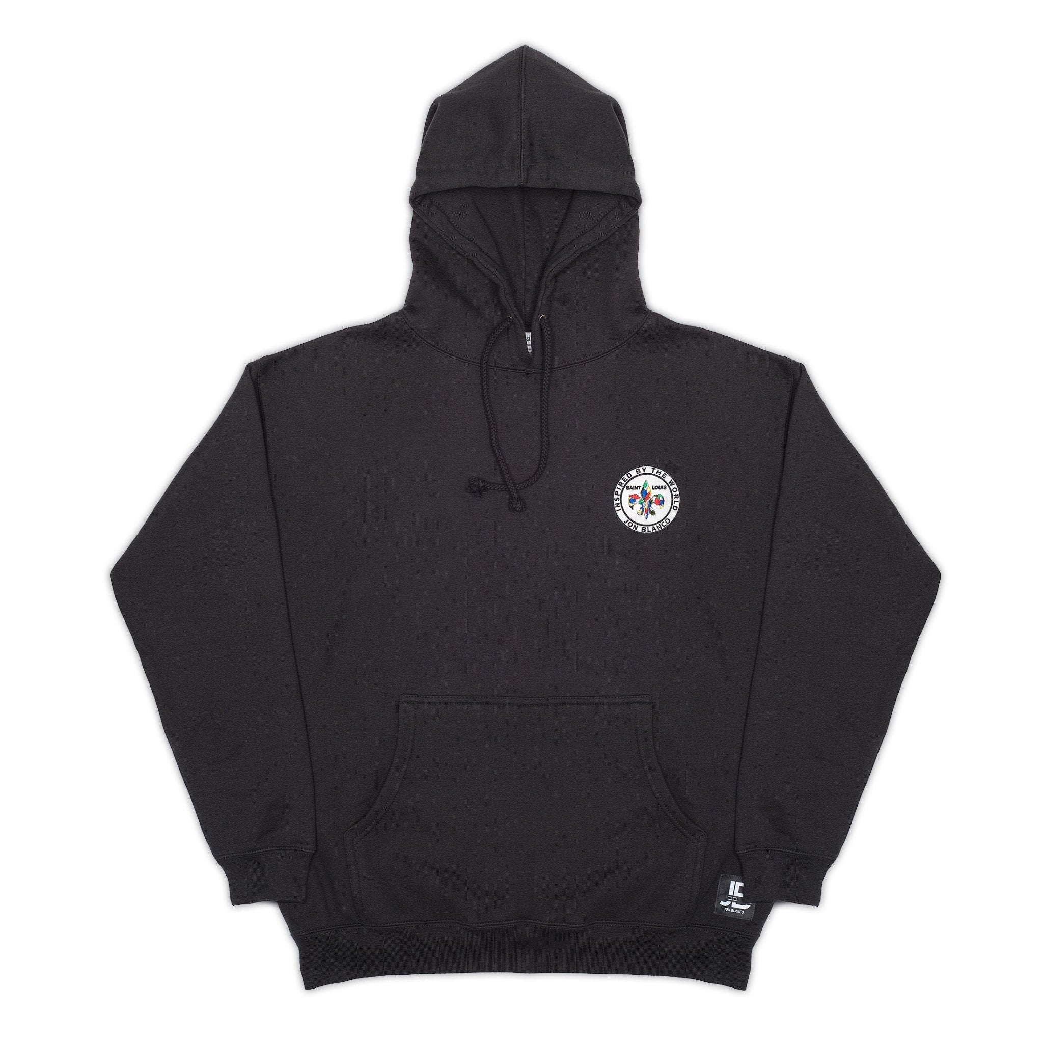 Heavyweight Fleur Patch Hoodie - JON BLANCO