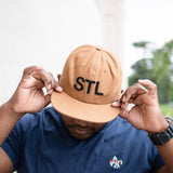USA Made Organic Vintage STL Flatbill Hat - JON BLANCO